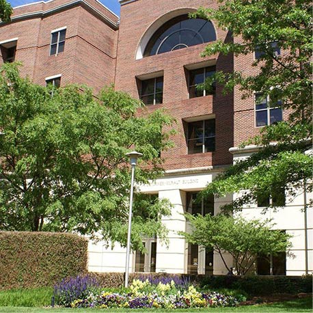 Exterior photo of UNC School of Social Work
